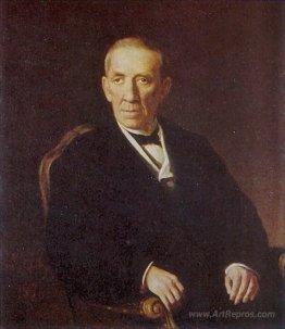 Portrait of Peter Ivanovich Nikolayev, chairman of the Vladimir