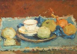 Still Life With Green Apples