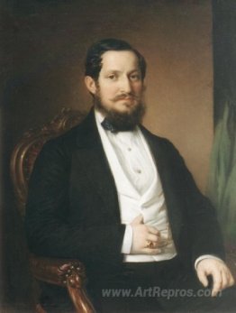 Portrait of János Matta