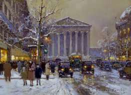 Rue Royale Madeleine, Winter