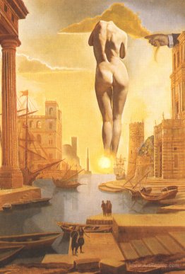 Dali's Hand Drawing Back the Golden Fleece in the Form of a Clou