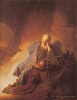 Jeremiah mourning over the Destruction of Jerusalem