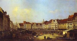 The Old Market Square in Dresden