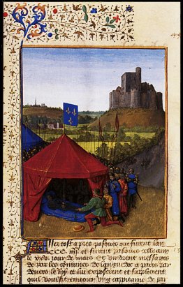 The Death of Bertrand du Geusclin (c.1320-80) at Chateauneuf-de-