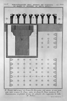 The Roman antiquities, t. 4, Plate XLVII. Vista of the advanced