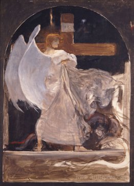 The Archangel, Study for "The Grounding of Faith"