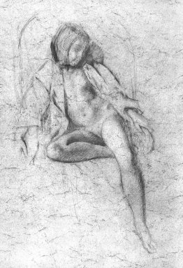 Study for the painting "Nude Resting"