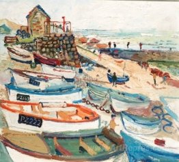 Moored Boats, Penzance