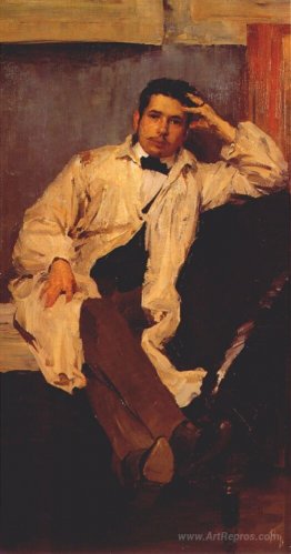 Portrait of K. A. Somov