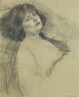 Portrait of the artist's daughter