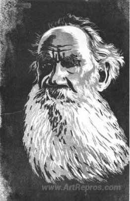 Portrait of Leo Tolstoy