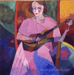 Woman with Guitar