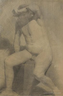 Nude Man Seated