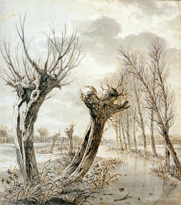 Landscape in winter