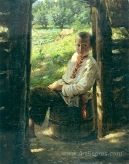 Portrait of the Ukrainian boy