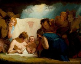 The Infant Shakespeare Attended by Nature and the Passions