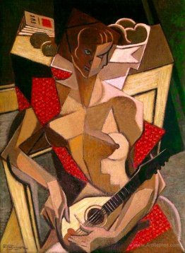 Woman with a mandolin