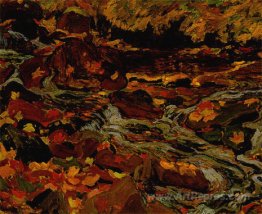 Leaves in the Brook