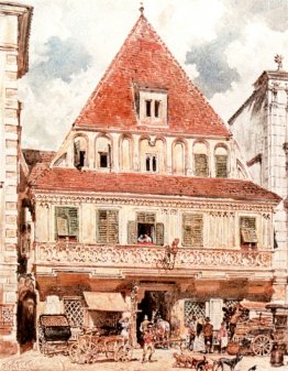 Watercolour of Steyr Bummerlhaus