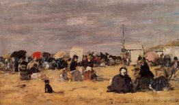 Trouville, Beach Scene