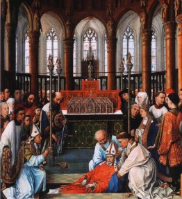 Exhumation of Saint Hubert