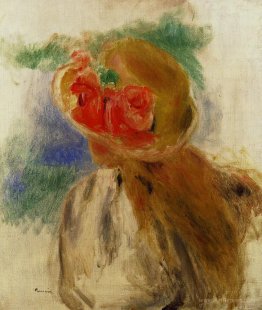 Young Girl in a Flowered Hat