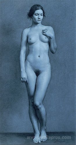 Standing Female Nude