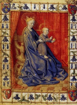 Virgin And Child Enthroned