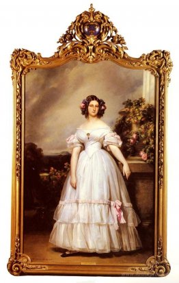 Portrait of HRH Princess Marie Clementine of Orleans