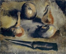 Still life with onions