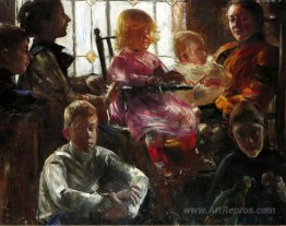 The Family of the Painter Fritz Rumpf