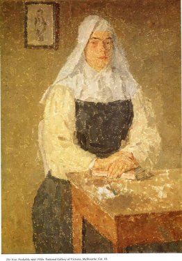 Marie Poussepin Seated at a Table