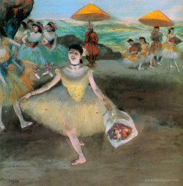 Dancer with a Bouquet Bowing