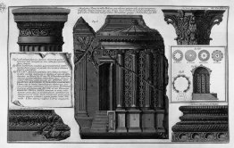 Villa Medici Anagliphus Rome, etc. (capitals and bases)