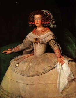 Portrait of the Infanta Maria Teresa future Queen Marie Therese