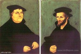 Portraits of Martin Luther and Philipp Melanchthon