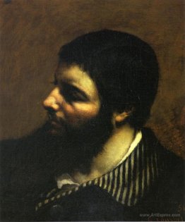 Self-Portrait with Striped Collar