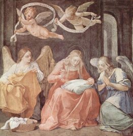 Mary and angels