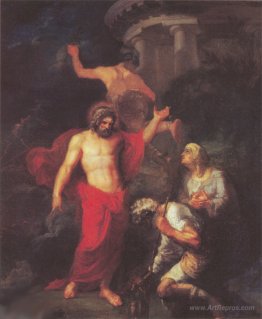 Jupiter and Mercury, in the form of visiting pilgrims Philemon a