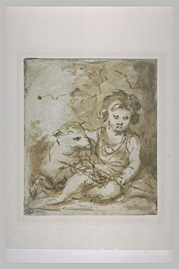 St. John the Baptist with a lamb