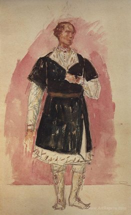 Costume Design for the tragedy of Pushkin's Boris Godunov 