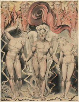 Illustration to Milton`s Paradise Lost