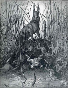 The Hare and the Frogs