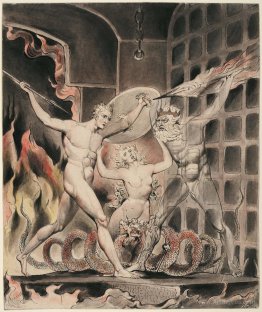 Illustration to Milton`s Paradise Lost