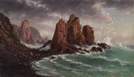 View of the granite rocks at Cape Woolamai