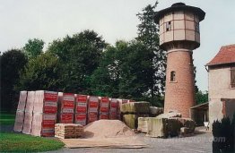 Construction materials water tower, Phalsburg