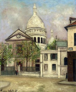 Church of St. Pierre and the dome of Sacre Coeur