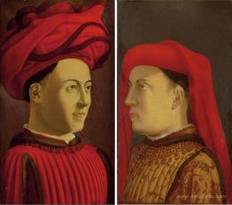 Portraits of two members of Medici family