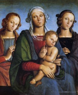 Madonna and Child with St. Catherine and St. Rosa