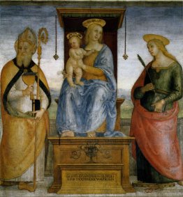 Virgin Enthroned with Saints Catherine of Alexandria and Biagio